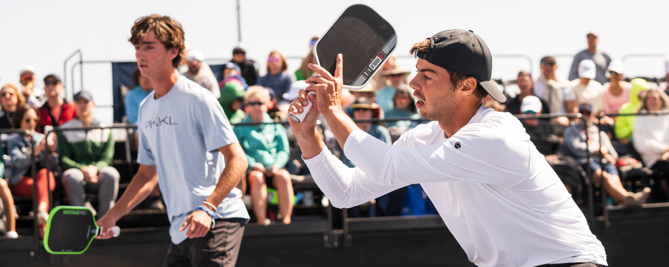 Ben Johns and Gabe Tardio competing at the CIBC Texas Open presented by Fasenra.