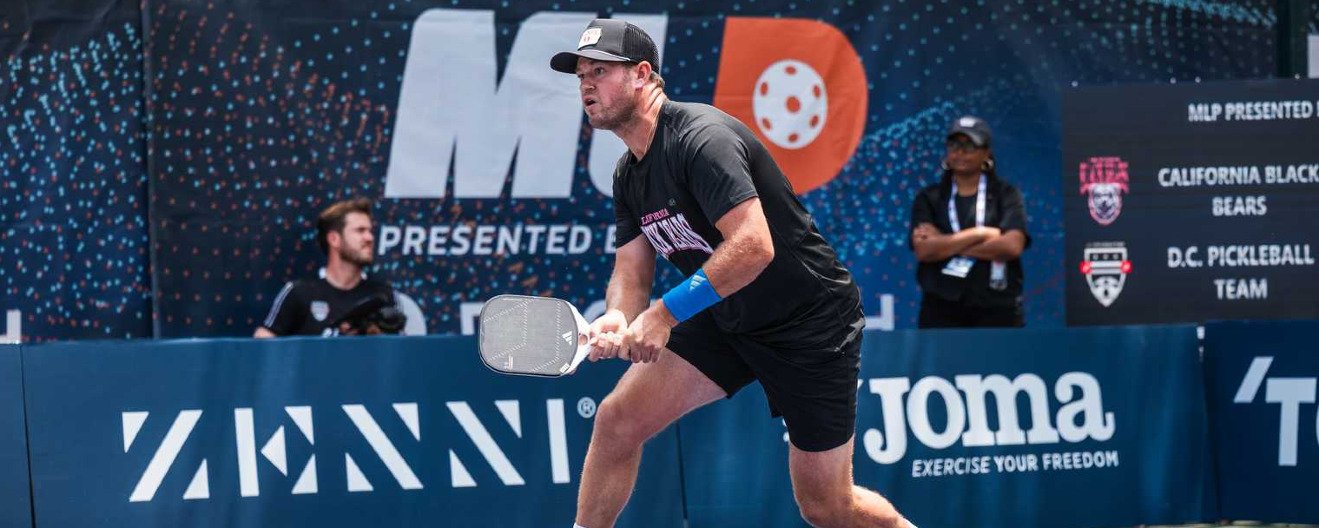 Rafa Hewett competing for the California Black Bears at MLP Austin.