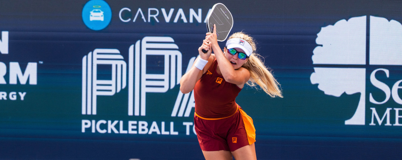 Anna Leigh Waters competing at the Select Medical Orange County Cup presented by Reign Storm.