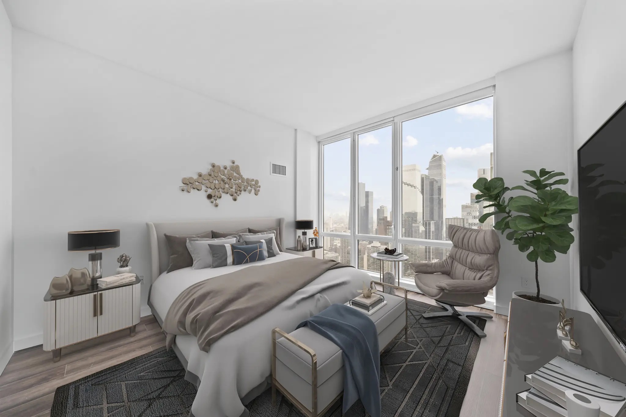 Newman's bedroom will be similar to this.