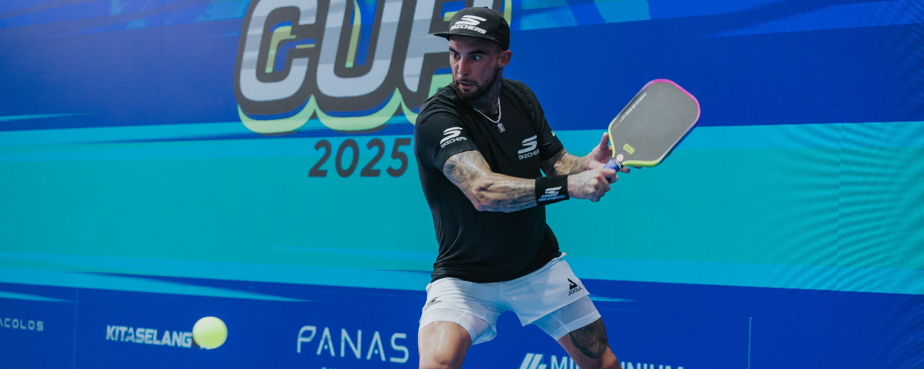 Tyson McGuffin competing at the Panas Malaysia Cup.