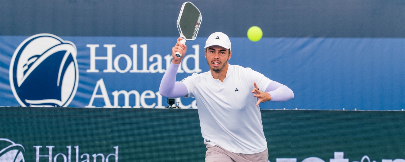 Ben Johns on the court.