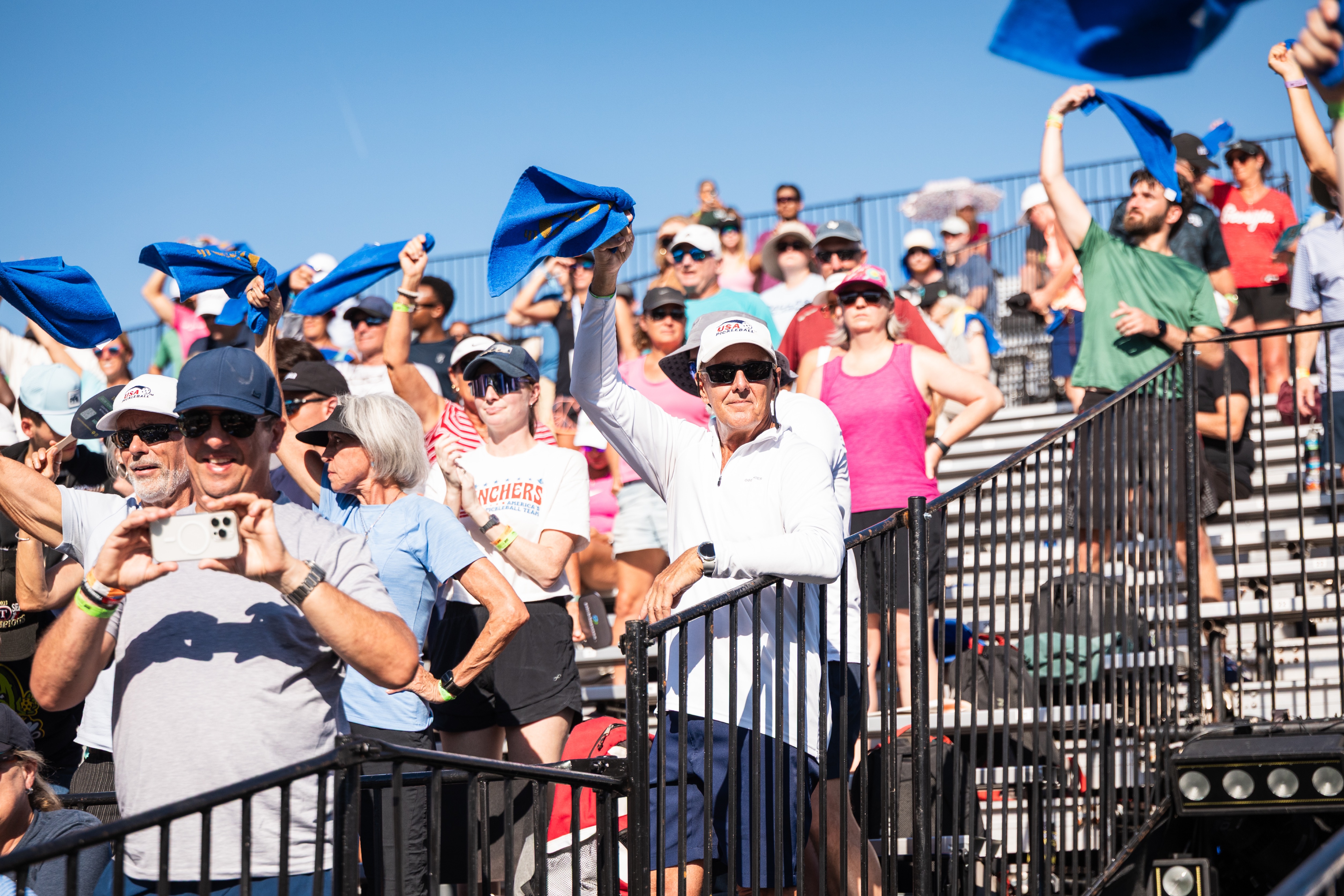The fans were feeling the vibes on Natures Choice Championship Court.