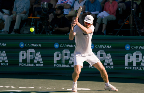 Will Howells competing at the PPA Masters in Rancho Mirage, CA.