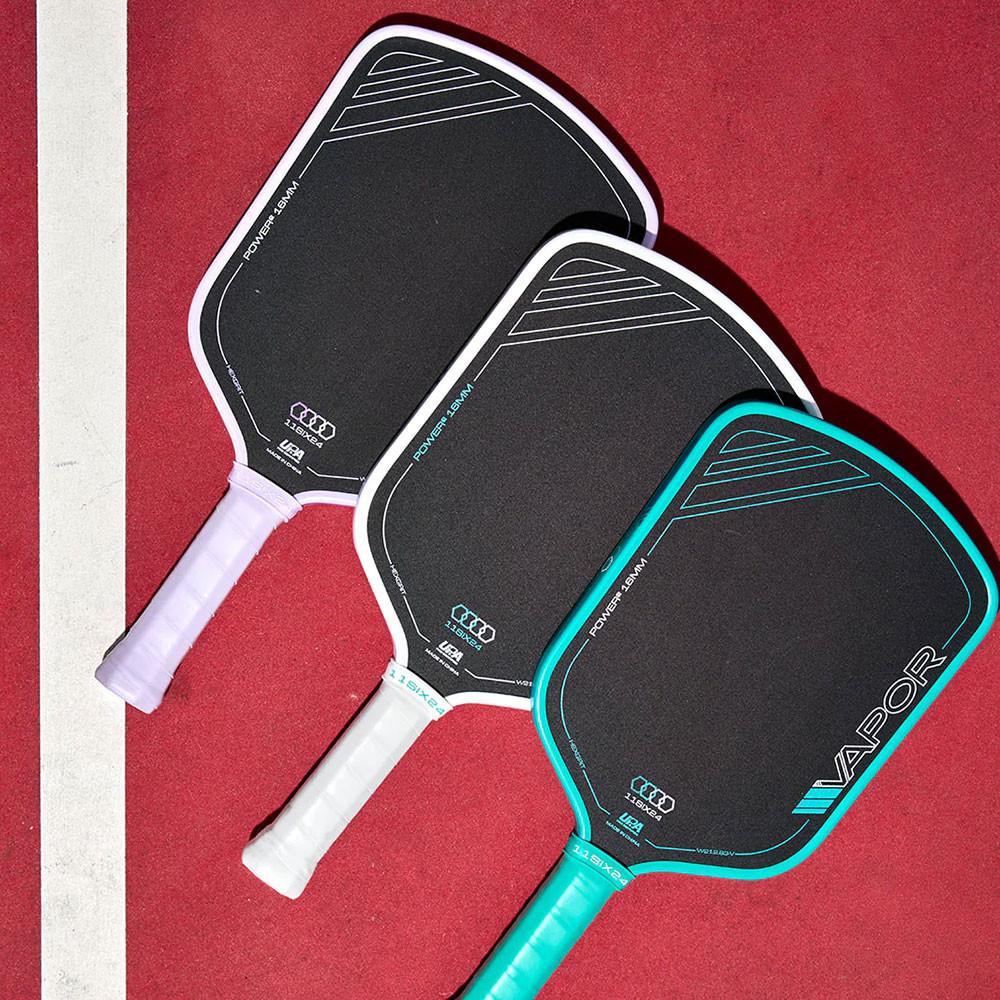 11Six24 Vapor Power 2 Pickleball paddles on court